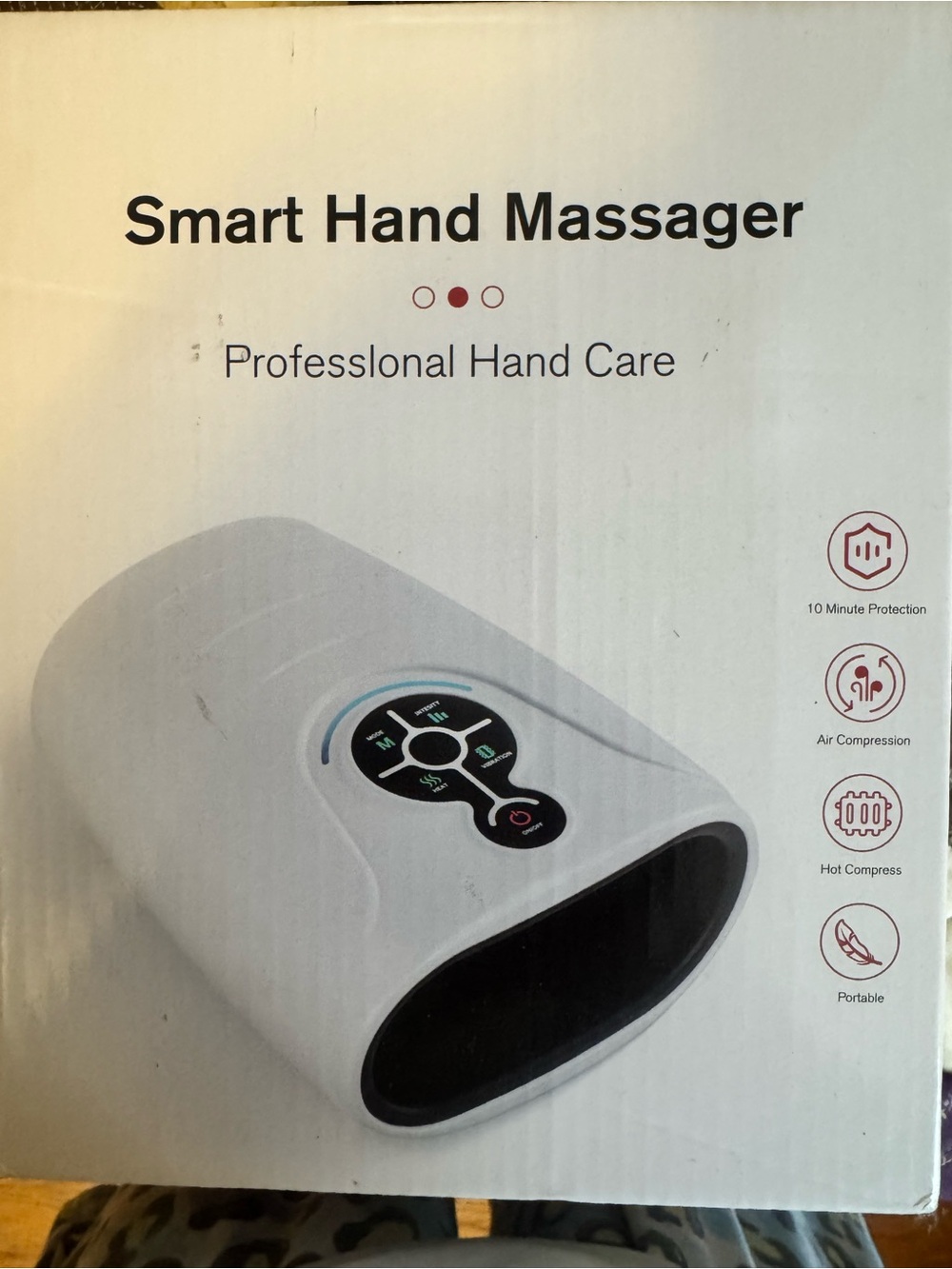 Smart Hand Massager White - Advanced Hand Care